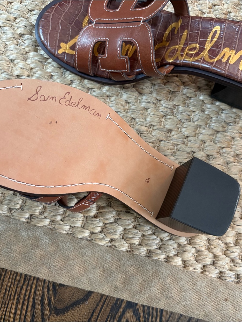 Sam Edelman  Block Heel Sandals - Picture 3 of 3